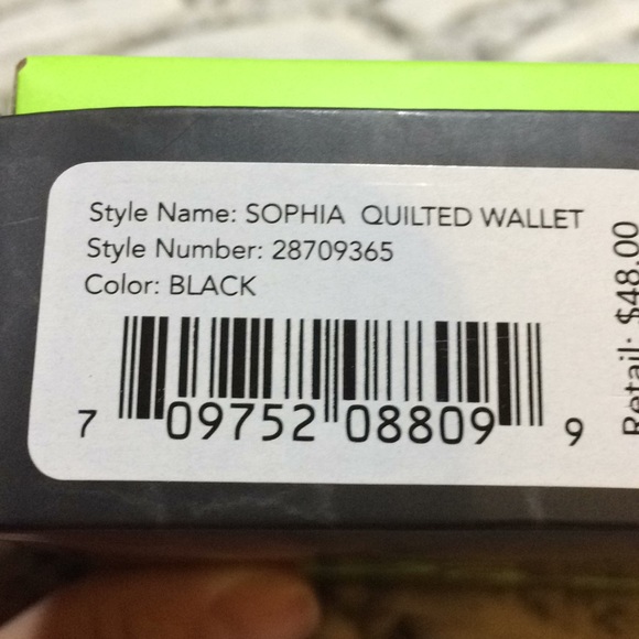 SAM EDELMAN Sophia Quilted Wallet - Picture 6 of 6